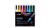 Dekormarker készlet, 0,9-1,3 mm, UNI "Posca PC-3M", 8 különböző szín